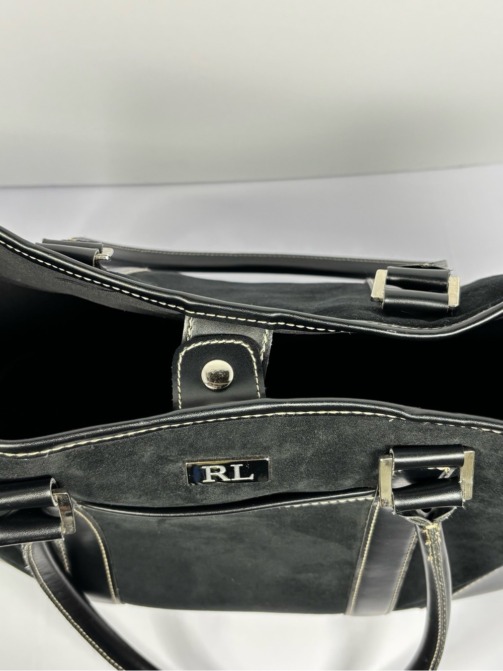 ✨Ralph Lauren Black Tote Bag - Picture 11 of 15
